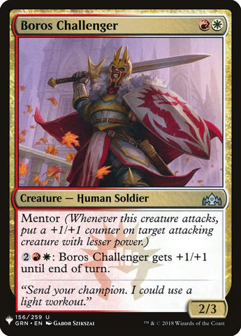 Boros Challenger [Mystery Booster]