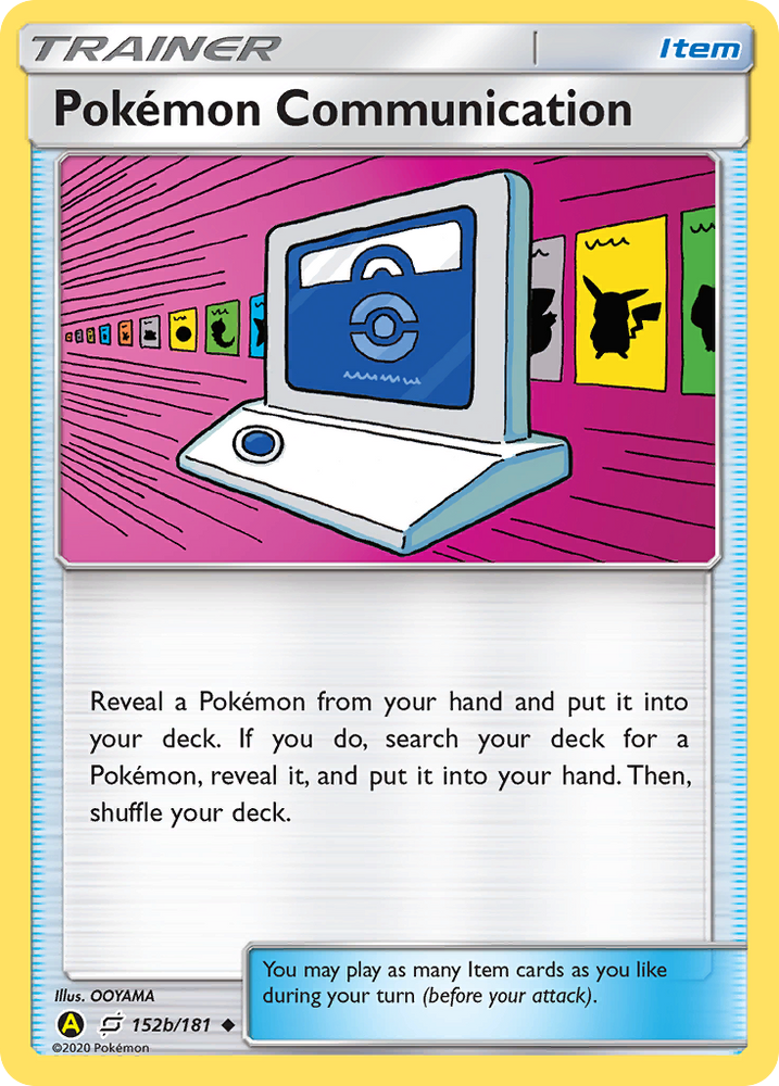 Pokemon Communication (152b/181) [Alternate Art Promos]