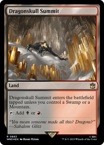 Dragonskull Summit (Surge Foil) [Doctor Who]