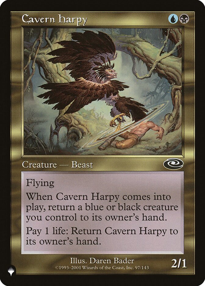 Cavern Harpy [The List]