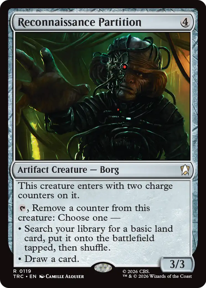 Reconnaissance Partition (Surge Foil) [Star Trek Commander]