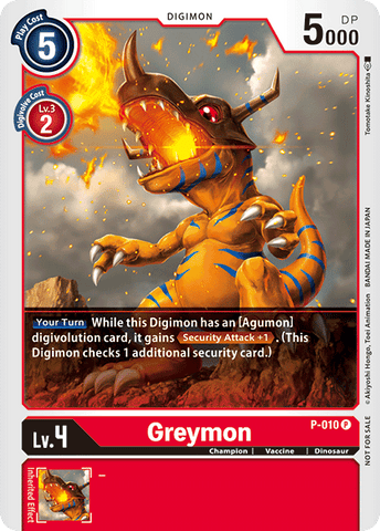Greymon [P-010] [Promotional Cards]
