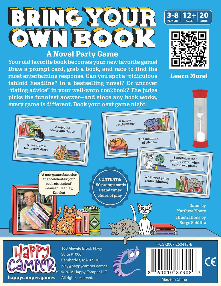 Happy Camper Games: Bring Your Own Book