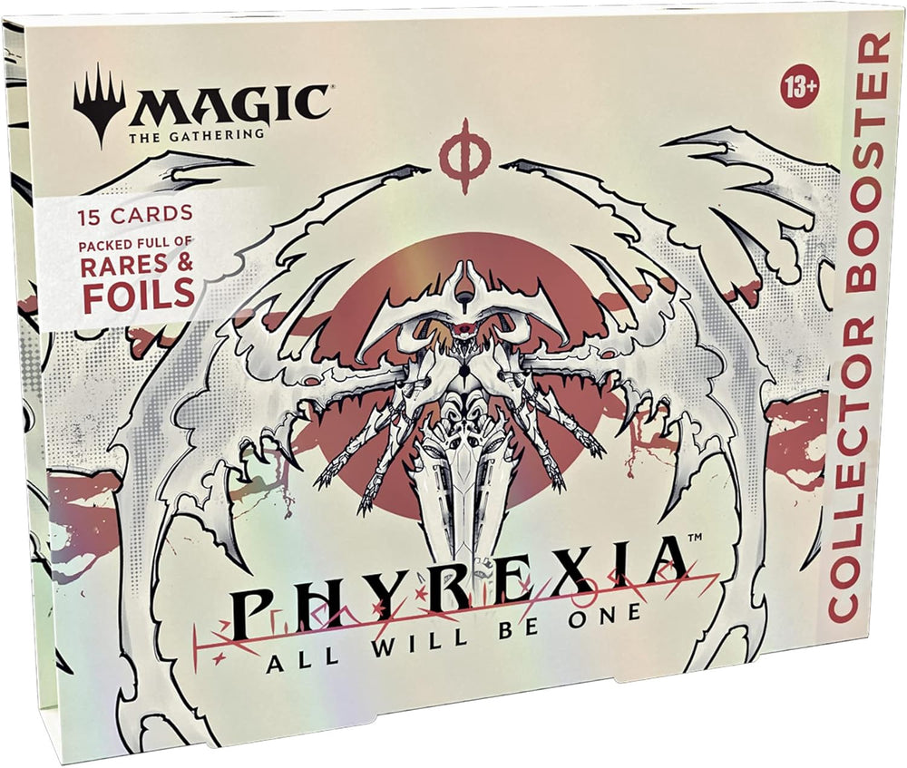 Magic the Gathering Phyrexia All Will Be One Collector Booster Omega Box (1 Booster Per Pack)