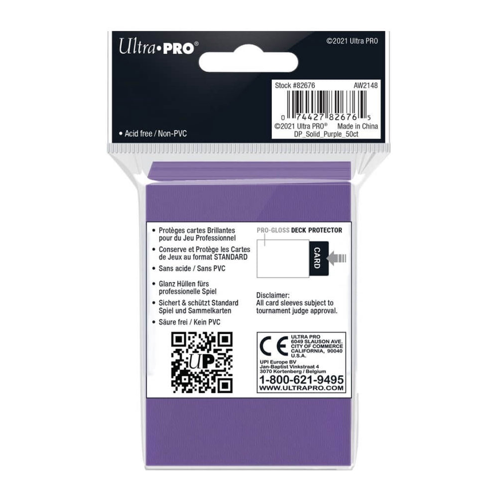 ULTRA PRO Deck Protector - Standard 50ct Purple