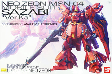 Bandai MG 1/100 MSN-04 Sazabi Ver. Ka