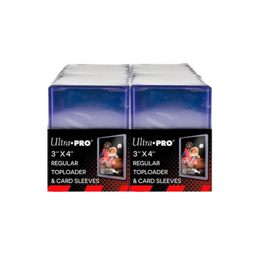 ULTRA PRO 3" x 4" Regular Toploaders & Card Sleeves (200 count retail pack)