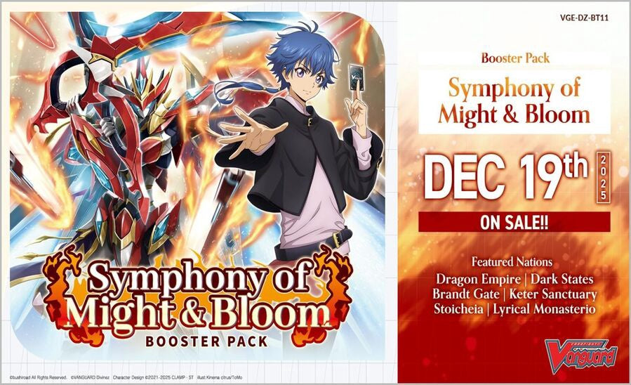 [Vanguard] DZ-BT11 Symphony of Might & Bloom - Booster Box