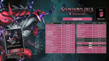 [Shadowverse: Evolve] SDD05 Abysscraft Showdown Deck