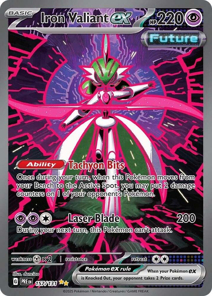 Iron Valiant ex (157/131) [Scarlet & Violet: Prismatic Evolutions]