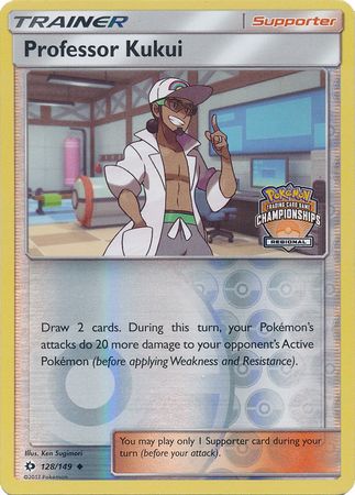 Professor Kukui (128/149) (Regional Championship Promo) [Sun & Moon: Base Set]