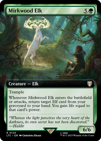 Mirkwood Elk (Extended Art) [The Lord of the Rings: Tales of Middle-Earth Commander]