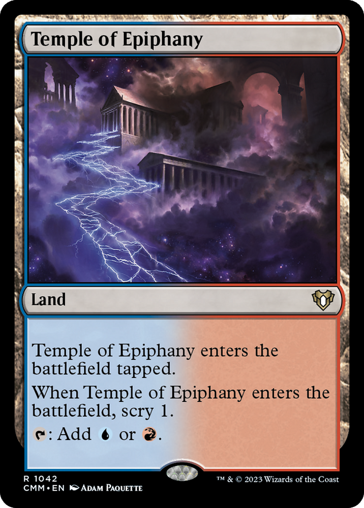 Temple of Epiphany [Commander Masters]
