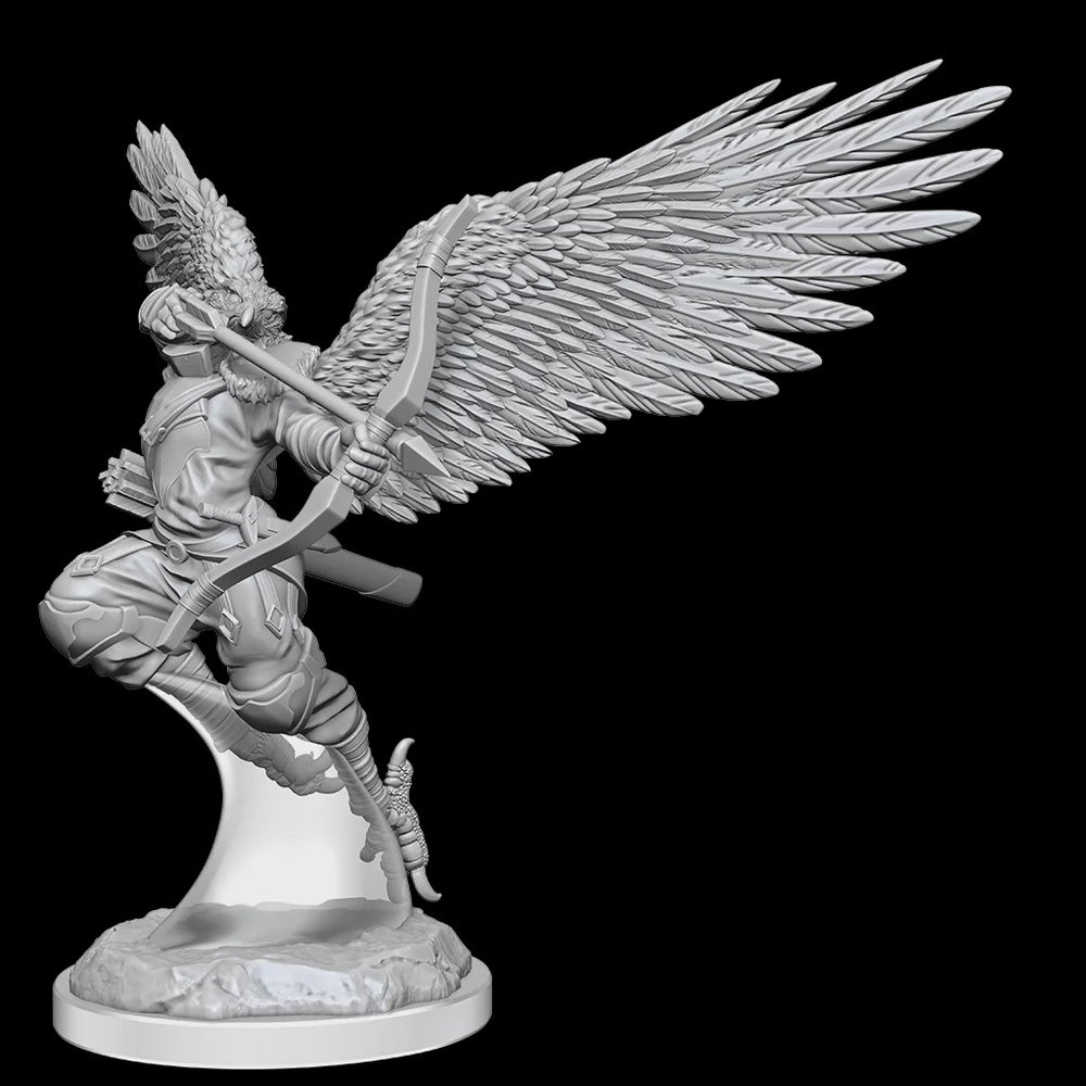 D&D Nolzurs Marvelous Unpainted Miniatures Aarakocra Fighters