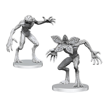 Stranger Things Unpainted Miniatures: Demogorgons