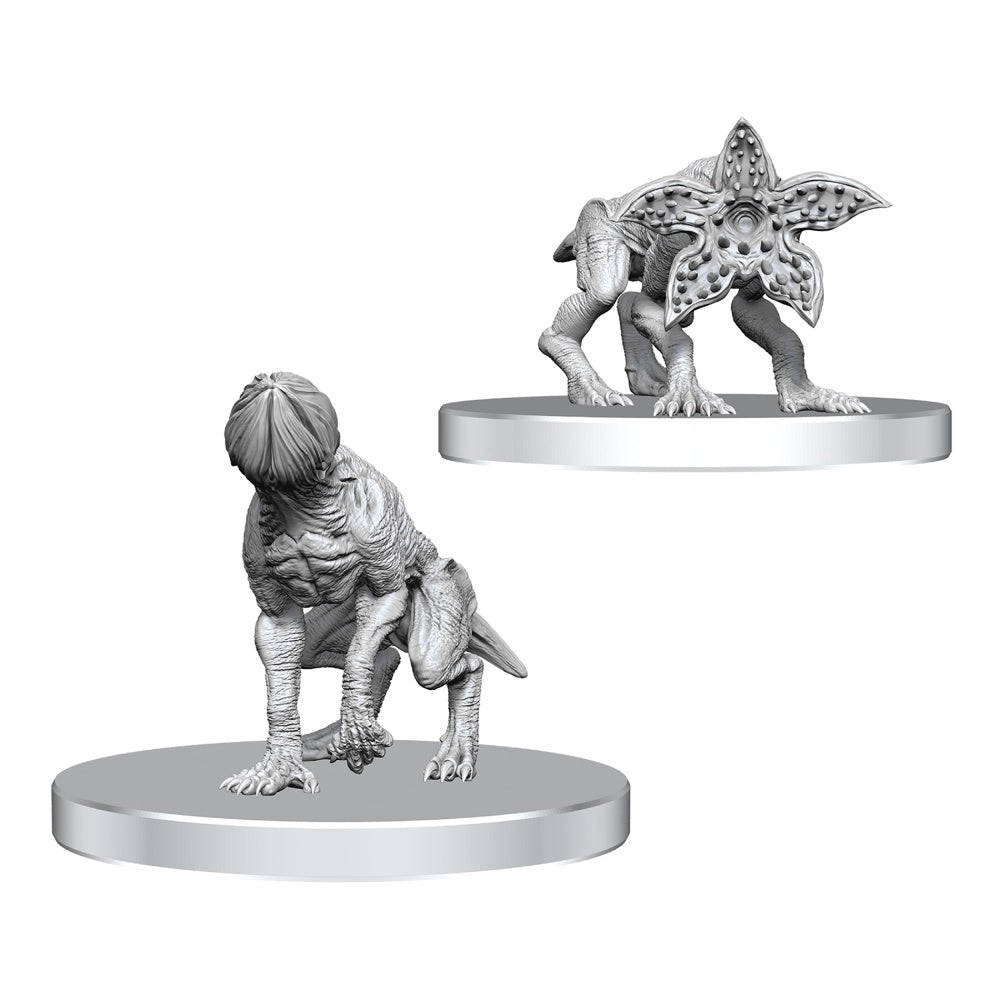 Stranger Things Unpainted Miniatures: Demodogs