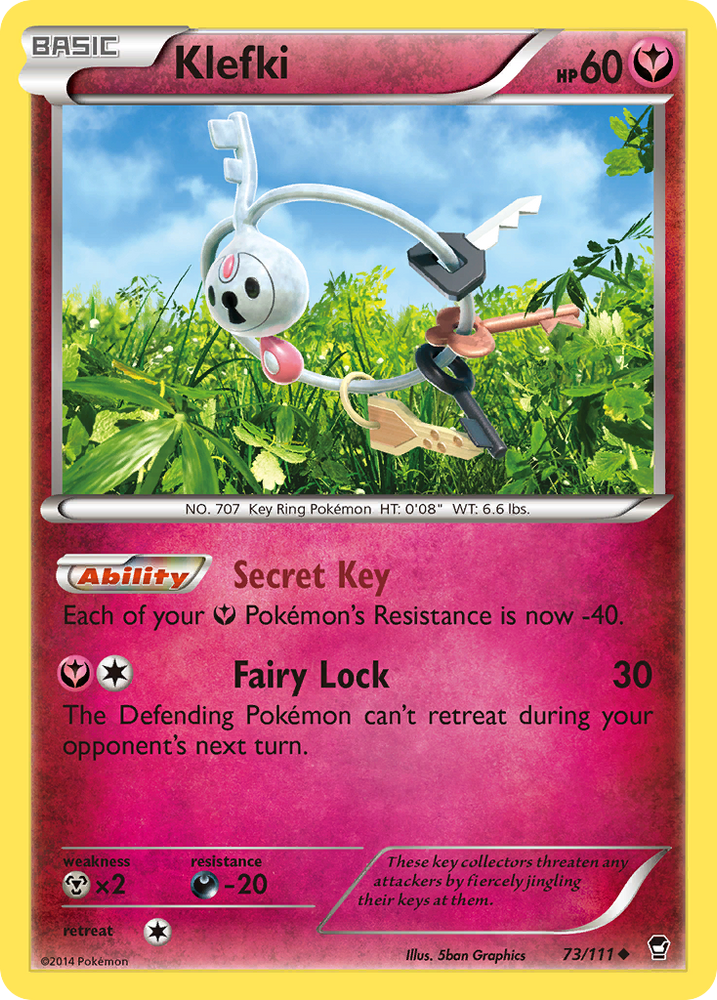 Klefki (73/111) [XY: Furious Fists]