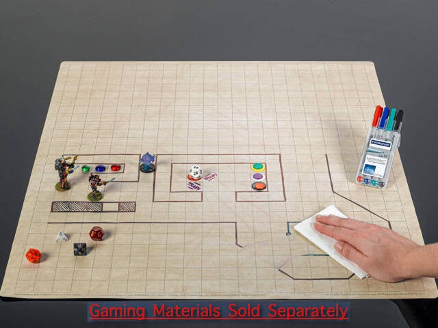 Chessex Battlemat Reversible 25mm Square & Hexes CHX 96257