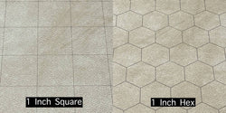 Chessex Battlemat Reversible 25mm Square & Hexes CHX 96257
