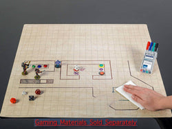 Chessex Battlemat Reversible 25mm Square & Hexes CHX 96257