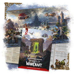 D&D Dungeons & Dragons World of Warcraft Dungeon Masters Screen