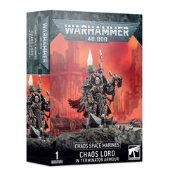 43-12 CHAOS SPACE MARINES CHAOS LORD IN TERMINATOR ARMOUR