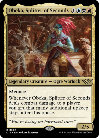 Obeka, Splitter of Seconds [Outlaws of Thunder Junction]