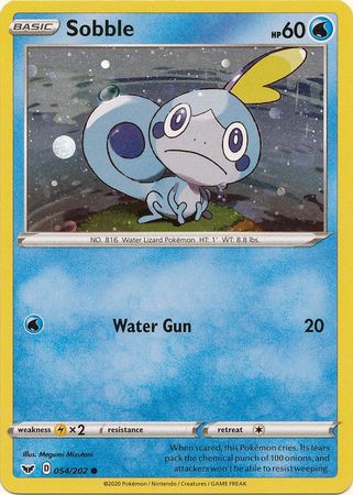 Sobble (054/202) (Cosmos Holo) [Sword & Shield: Base Set]