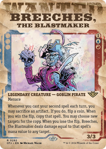 Breeches, the Blastmaker (Showcase) [Outlaws of Thunder Junction]