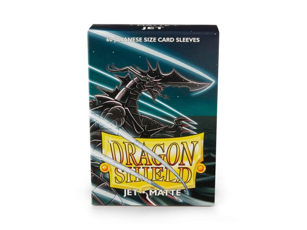 Sleeves - Dragon Shield Japanese- Box 60 - Jet MATTE