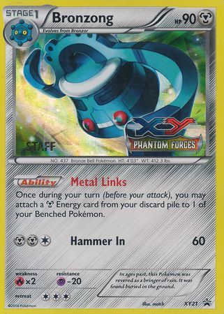 Bronzong (XY21) (Staff) [XY: Black Star Promos]