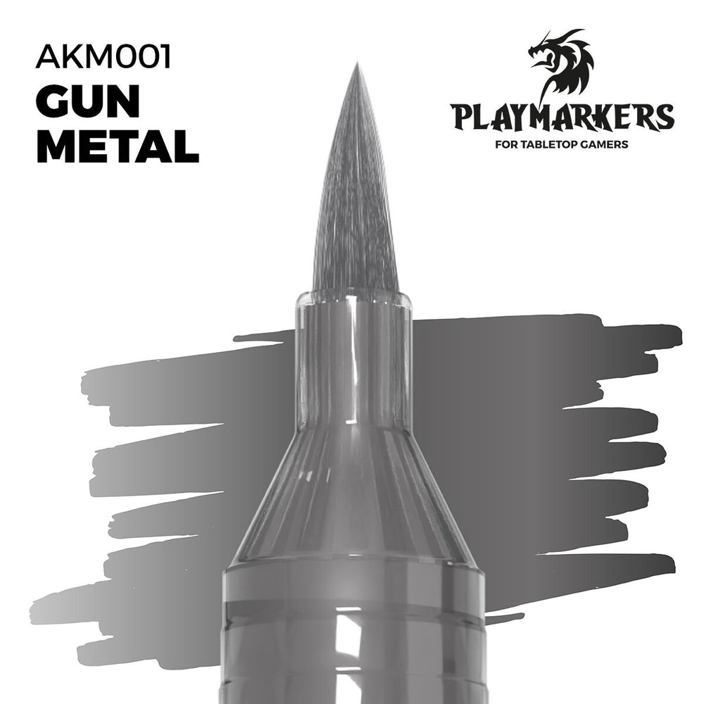 AK Interactive - Playmarkers - Gun Metal  AKM001