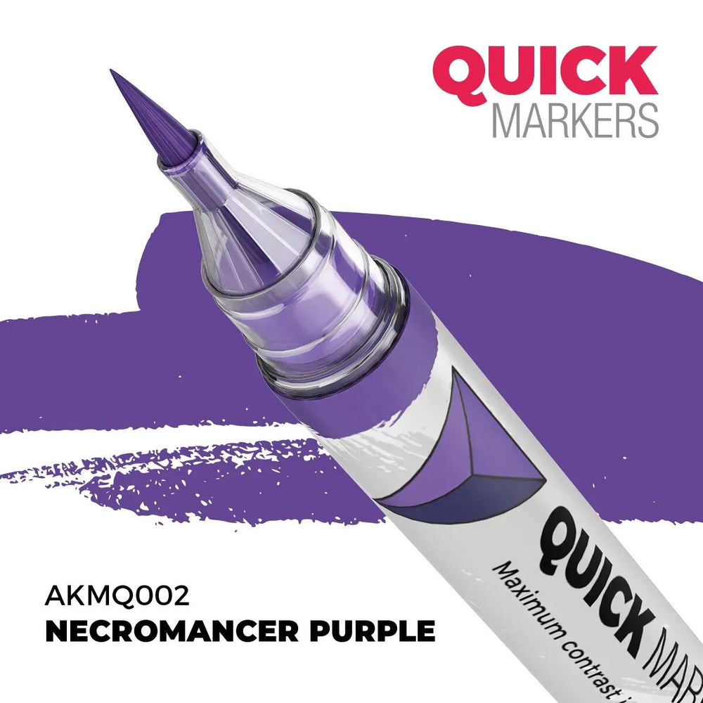 AK Interactive Quick Marker: Necromancer Purple