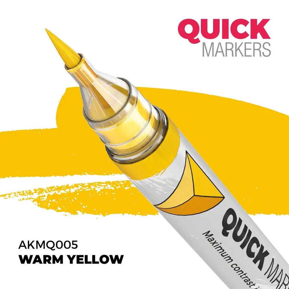 AK Interactive Quick Marker: Warm Yellow