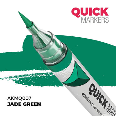 AK Interactive Quick Marker: Jade Green