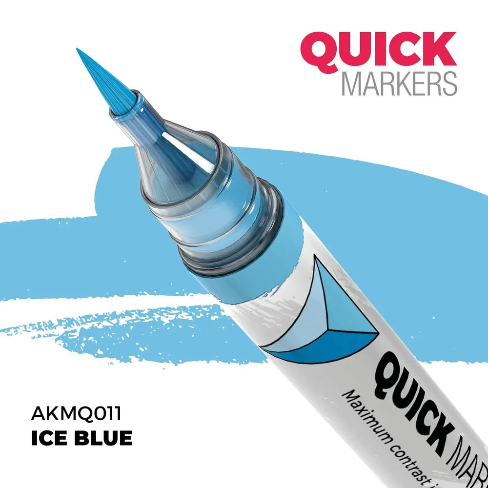 AK Interactive Quick Marker: Ice Blue