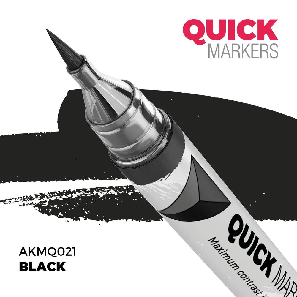 AK Interactive Quick Marker: Black