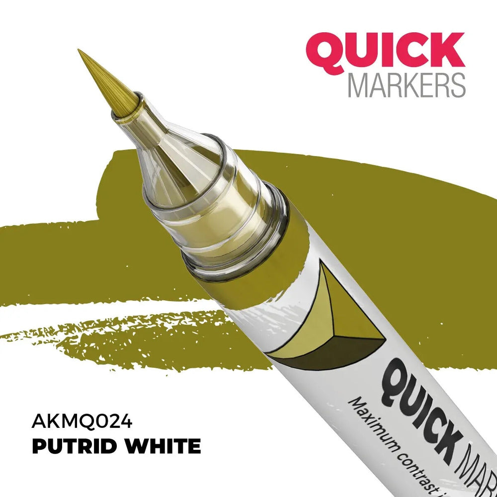 AK Interactive Quick Marker: Putrid White