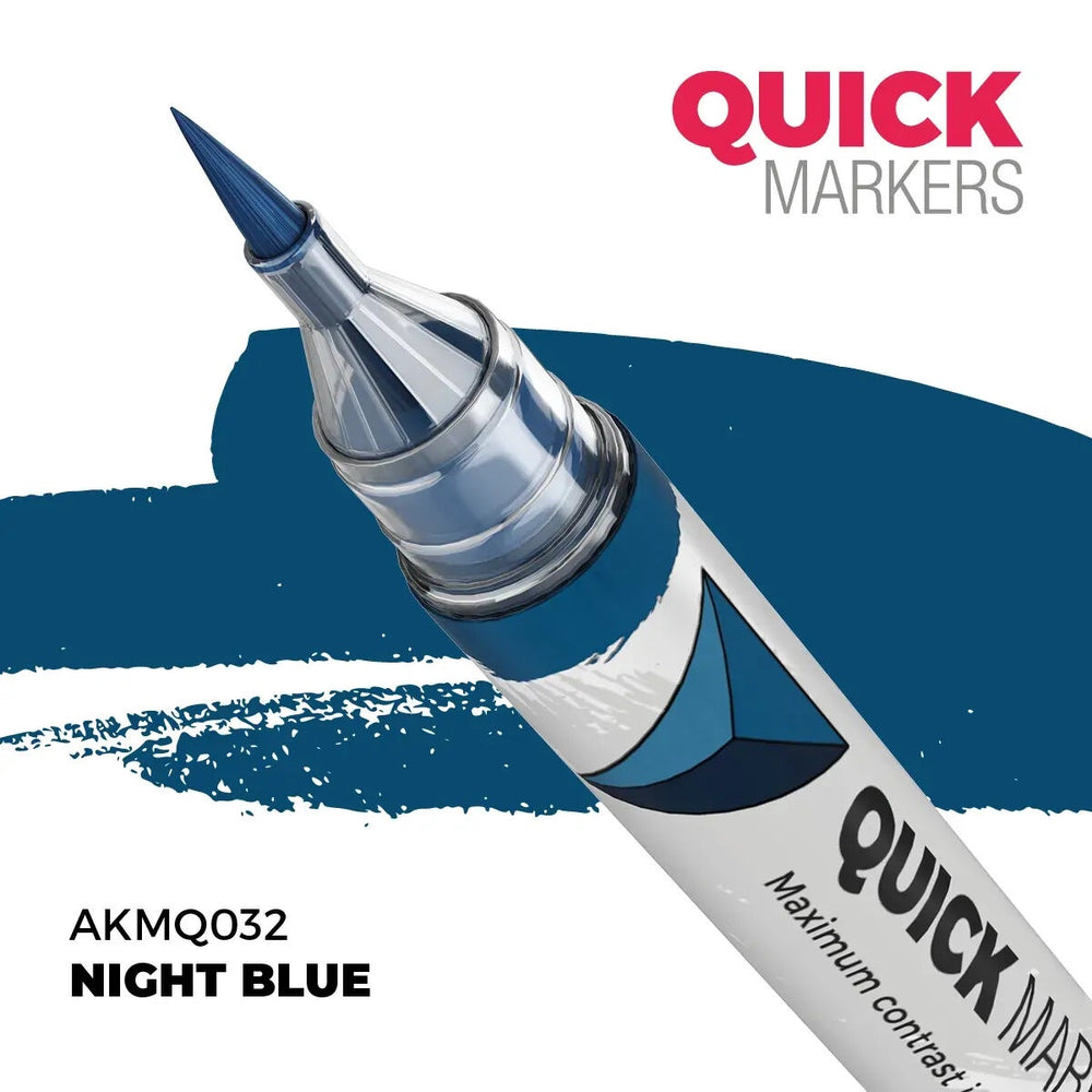 AK Interactive Quick Marker: Night Blue