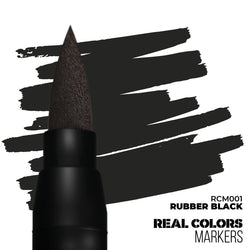 AK Interactive Real Colors Markers: Rubber Black - Acrylic Paint Marker