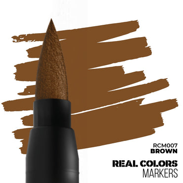 AK Interactive Real Colors Markers: Brown - Acrylic Paint Marker