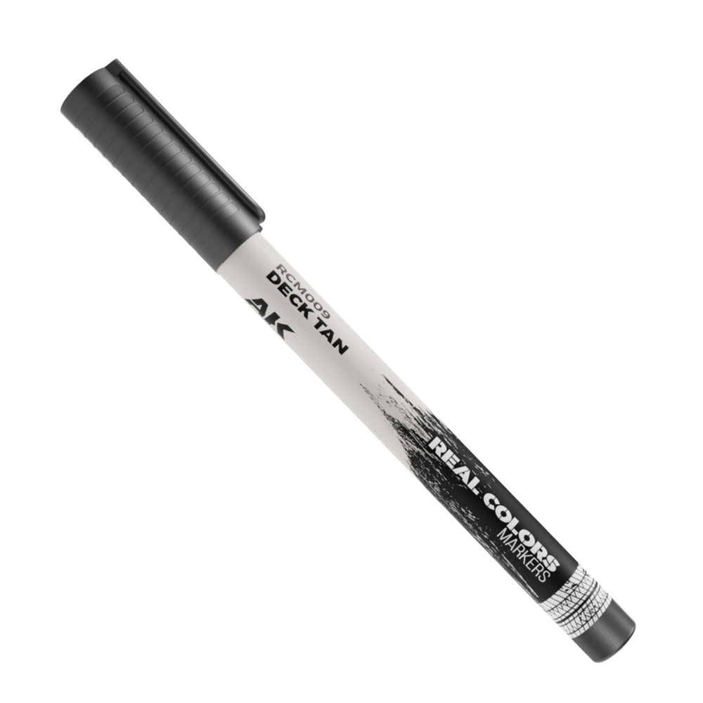 AK Interactive Real Colors Markers: Deck Tan - Acrylic Paint Marker