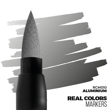 AK Interactive Real Colors Markers: Aluminium - Acrylic Paint Marker