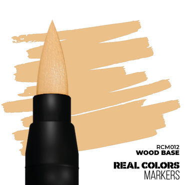 AK Interactive Real Colors Markers: Wood Base - Acrylic Paint Marker