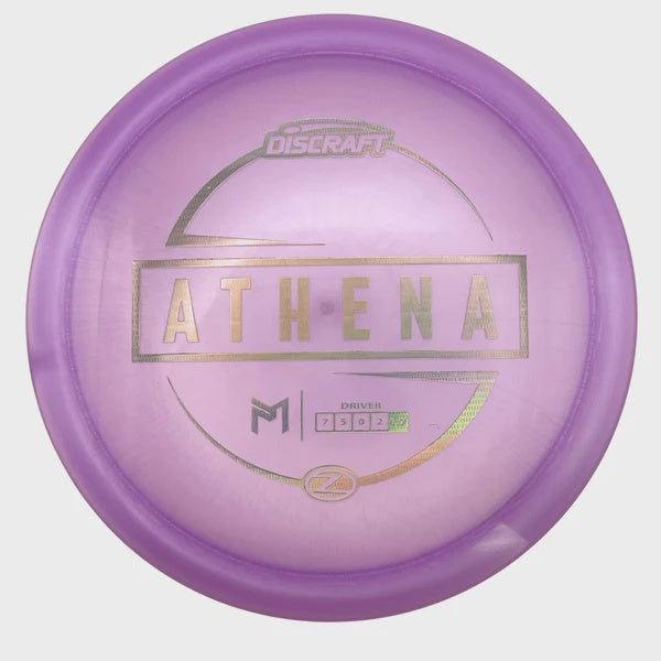 Discraft Athena - Paul McBeth Signature Series - Z Line Purple 170-172g