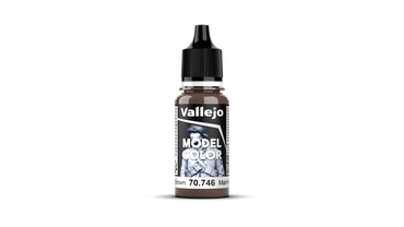 Vallejo Model Color: #016 - Chestnut Brown - 18 ml Matt Acrylic Paint