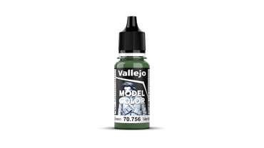 Vallejo Model Color: #077 - Splinter Green - 18 ml Matt Acrylic Paint