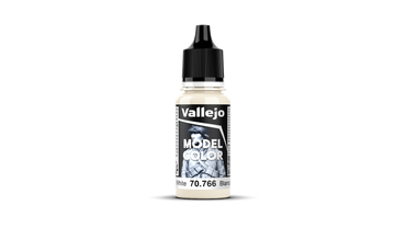 Vallejo Model Color: #021 - Cream White - 18 ml Matt Acrylic Paint
