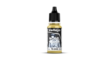 Vallejo Model Color: #119 - German Yellow - 18 ml Matt Acrylic Paint