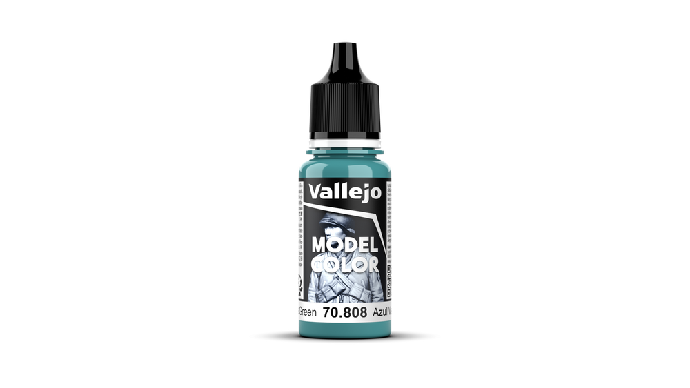 Vallejo Model Color: #069 - Blue Green - 18 ml Matt Acrylic Paint